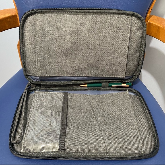 New Emerald Waterways travel documents zip-around organizer - Picture 8 of 15